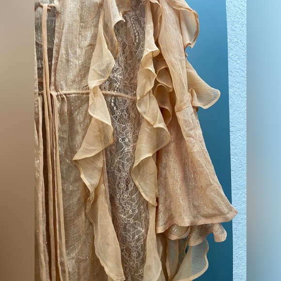 M033 // NWT // Free People Ruffle Duster // XS/S // MSRP $228 - Picture 2 of 3